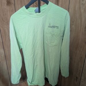 Port and Company Light Green Long Sleeve Shirt